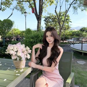 Soft Knit Cami Bodycon Mini Dress for Women 2026 Summer